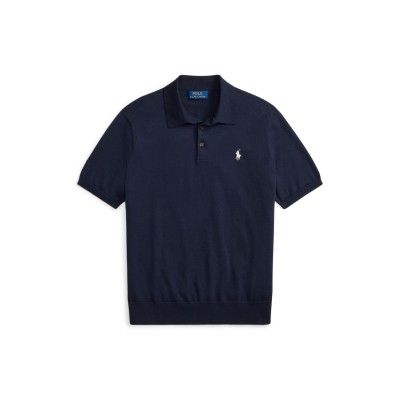 риза,с,къс,ръкав,облекла,на,разпродажба,мъжки,тениски,polo,ralph,lauren,men's,knitted,short,sleeve,shirt,hunter,navy