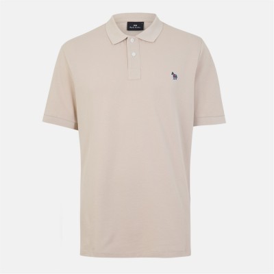 блуза,с,яка,мъжки,тениски,ps,paul,smith,men's,regular,fit,zebra,polo,shirt,beige,08