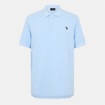 блуза,с,яка,облекла,на,разпродажба,мъжки,тениски,ps,paul,smith,men's,regular,fit,zebra,polo,shirt,blue,41e