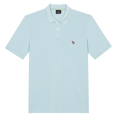 блуза,с,яка,облекла,на,разпродажба,мъжки,тениски,ps,paul,smith,logo,polo,shirt,blue,41c