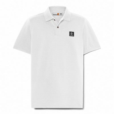 облекла,на,разпродажба,мъжки,тениски,timberland,woven,badge,polo,white,white