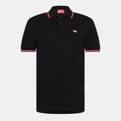 облекла,на,разпродажба,мъжки,тениски,diesel,diesel,t,smth,d,polo,sn99,black,black