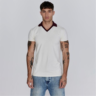 мъжка,блуза,с,яка,мъжки,блузи,с,яка,siksilk,polo,shirt,mens,white