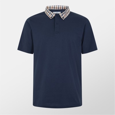 блуза,с,яка,облекла,на,разпродажба,мъжки,тениски,aquascutum,men's,short,sleeve,polo,shirt,navy