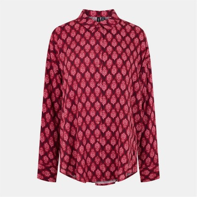 дамски,ризи,дамски,облекла,размер,vero,moda,mathilda,shirt,ld99,tibetan,red