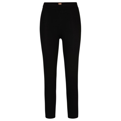 панталони,дамски,чорапогащи,и,клинове,boss,regular,fit,trousers,black