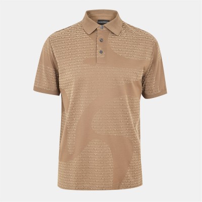 блуза,с,яка,облекла,на,разпродажба,мъжки,тениски,emporio,armani,men's,short,sleeve,polo,shirt,walnut,f6130