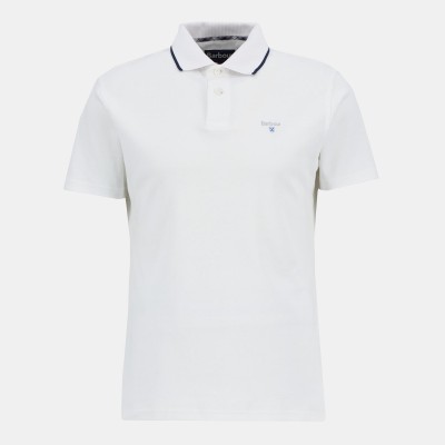 блуза,с,яка,мъжки,тениски,barbour,hackney,tailored,short,sleeved,polo,shirt,white,wh11