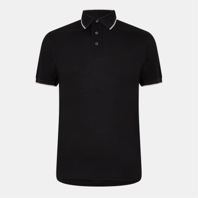блуза,с,яка,облекла,на,разпродажба,мъжки,тениски,emporio,armani,men's,short,sleeve,polo,shirt,black,uc001