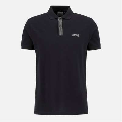 блуза,с,яка,облекла,на,разпродажба,мъжки,тениски,barbour,international,baynes,polo,shirt,black,bk11