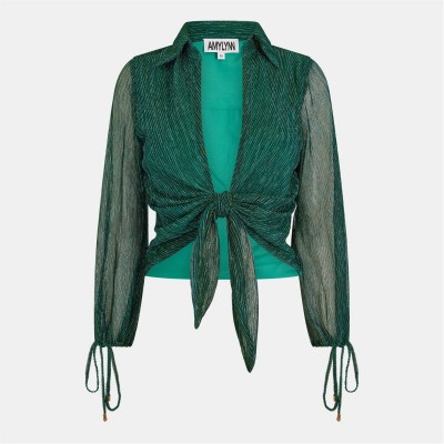 дамски,ризи,amylynn,lurex,blouse,ld99,green