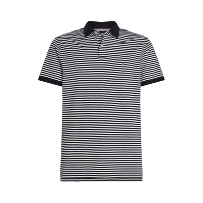 блуза,с,яка,облекла,на,разпродажба,мъжки,тениски,tommy,hilfiger,men's,stripe,short,sleeve,polo,shirt,desert,sky,0a4