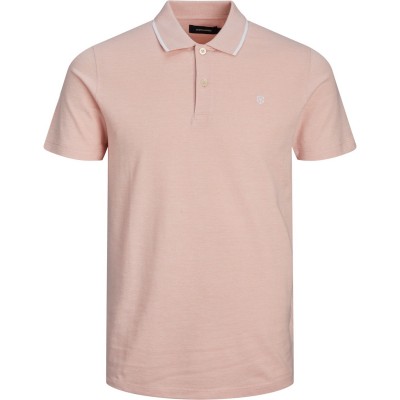 блуза,с,яка,облекла,на,разпродажба,мъжки,блузи,с,яка,jack,and,jones,paulos,polo,shirt,coral,pink