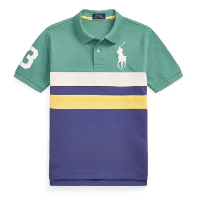 риза,с,къс,ръкав,polo,ralph,lauren,kids,embroidered,logo,breathable,short,sleeve,shirt,fairway,green