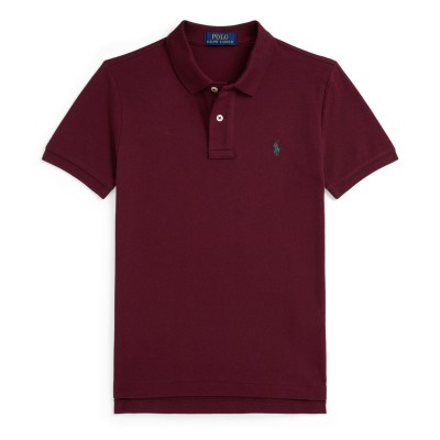 риза,с,къс,ръкав,polo,ralph,lauren,kids,embroidered,short,sleeve,shirt,classic,wine
