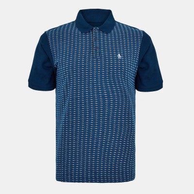 блуза,с,яка,мъжки,тениски,original,penguin,men,s,jacquard,short,sleeve,polo,shirt,yale