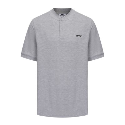 мъжки,блузи,с,яка,slazenger,leisure,henley,polo,short,mens,grey,marl