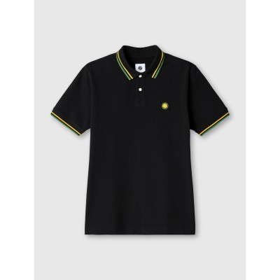 pretty,green,men,s,brixton,short,sleeve,polo,shirt,black