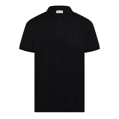 мъжки,тениски,gant,reg,tonal,shiel,sn64,black