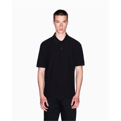 блуза,с,яка,облекла,на,разпродажба,мъжки,тениски,armani,exchange,armani,exchange,polo,shirt,black,aop,fc022