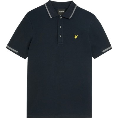 облекла,на,разпродажба,мъжки,тениски,lyle,and,scott,lyle,tipped,polo,sn54,dark,navy,x941