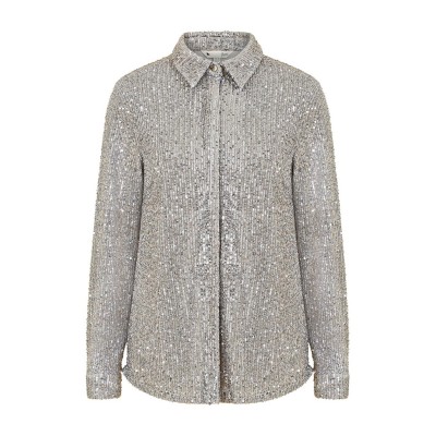 дамски,ризи,yumi,yumi,silver,sequin,shirt,silver