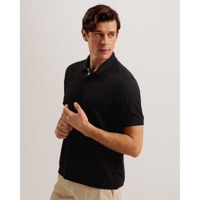 мъжки,тениски,ted,baker,ted,karty,polo,sn43,black
