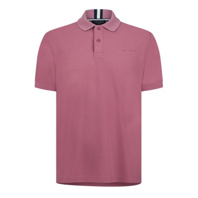 мъжки,тениски,ted,baker,ted,karty,polo,sn43,mid,pink