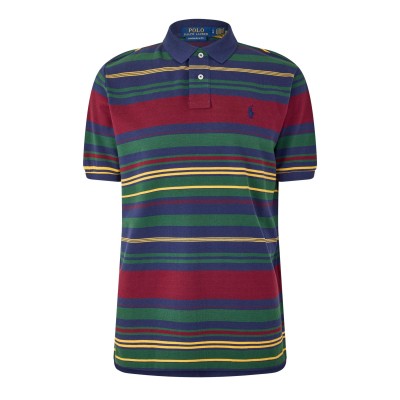 риза,с,къс,ръкав,мъжки,тениски,polo,ralph,lauren,men,s,breathable,tailored,fit,short,sleeve,shirt,classic,wine