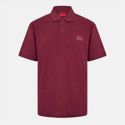 мъжки,тениски,hugo,hugo,delastolo,10274863,01,dark,red,602