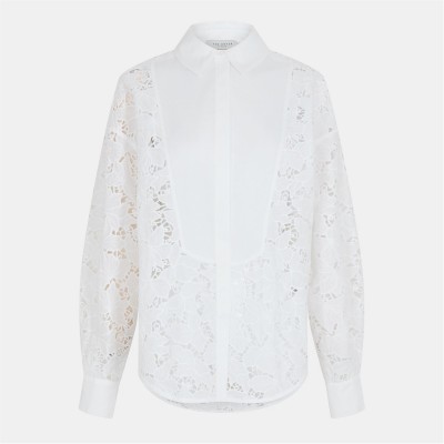 дамски,ризи,ted,baker,ted,lethia,shirt,ld52,white