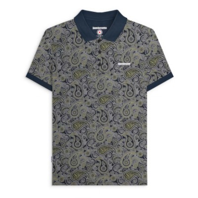 lambretta,pasly,polo,shirt,mens,navy,grey