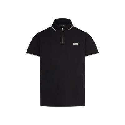 блуза,с,яка,мъжки,тениски,mallet,men,s,breathable,soft,touch,short,sleeve,polo,shirt,black,organic