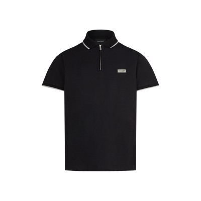 блуза,с,яка,облекла,на,разпродажба,мъжки,тениски,mallet,men's,breathable,soft,touch,short,sleeve,polo,shirt,black,organic