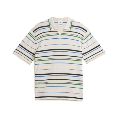 блуза,с,яка,дамски,топове,adidas,originals,by,wales,bonner,polo,logo,t,shirt,wonder,white