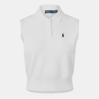 блуза,с,яка,дамски,топове,polo,ralph,lauren,women's,short,sleeve,polo,shirt,white