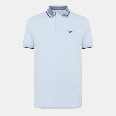 блуза,с,яка,мъжки,тениски,barbour,men,s,denwick,short,sleeve,tailored,fit,polo,shirt,bleach,bl,bu28