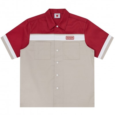 мъжки,тениски,icecream,ic,parlor,workshirt,sn63,red,beige