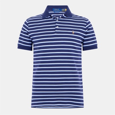 блуза,с,яка,облекла,на,разпродажба,мъжки,тениски,polo,ralph,lauren,men's,pima,stripe,short,sleeve,polo,shirt,refined,navy