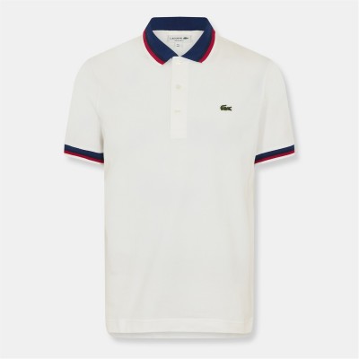 облекла,на,разпродажба,мъжки,тениски,lacoste,ss,polo,sn99,white