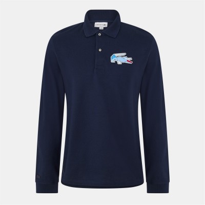 облекла,на,разпродажба,мъжки,тениски,lacoste,ss,polo,sn99,navy,blue