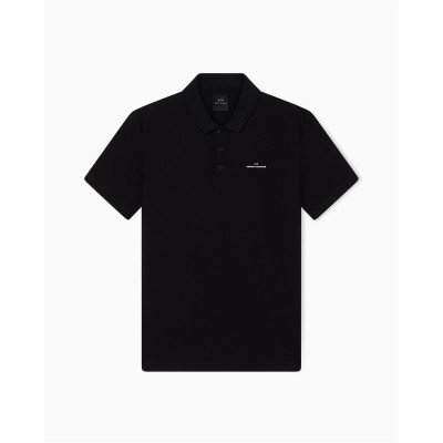 блуза,с,яка,мъжки,тениски,armani,exchange,armani,exchange,polo,shirt,black,uc001