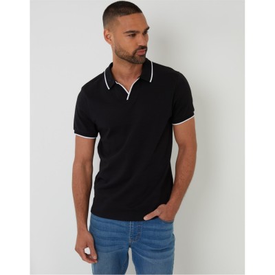 облекла,на,разпродажба,мъжки,блузи,с,яка,threadbare,polo,marriage,sn99,black