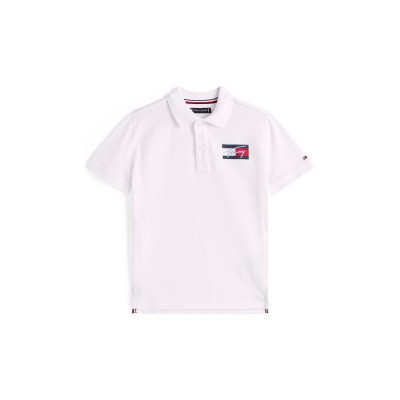 блуза,с,яка,tommy,hilfiger,kids,short,sleeve,polo,shirt,white,ybr