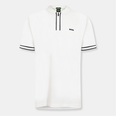 блуза,с,яка,облекла,на,разпродажба,мъжки,тениски,boss,pariq,polo,shirt,white