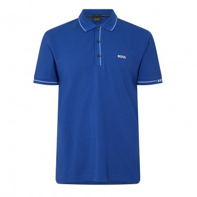 блуза,с,яка,облекла,на,разпродажба,мъжки,тениски,boss,men's,paule,short,sleeve,polo,shirt,turquoise,aqua