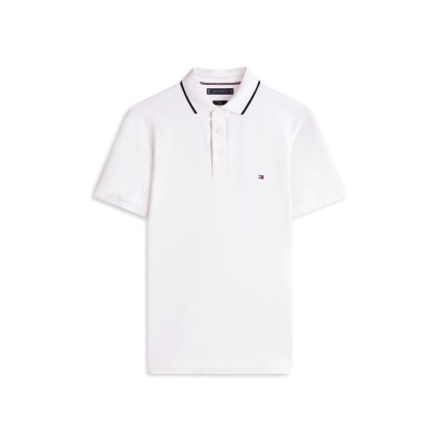 блуза,с,яка,мъжки,тениски,tommy,hilfiger,men,s,short,sleeve,polo,shirt,white