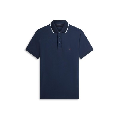 блуза,с,яка,мъжки,тениски,tommy,hilfiger,men,s,short,sleeve,polo,shirt,desert,sky