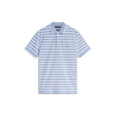 блуза,с,яка,мъжки,тениски,tommy,hilfiger,men,s,short,sleeve,polo,shirt,blue,jean,wht