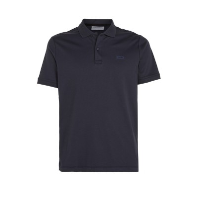 облекла,на,разпродажба,мъжки,тениски,calvin,klein,smooth,cotton,slim,polo,night,sky,v2